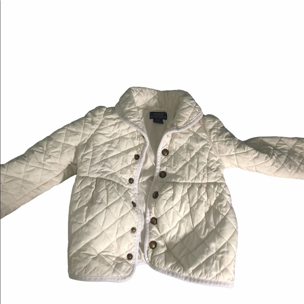WHITE POLO RALPH LAUREN JACKET